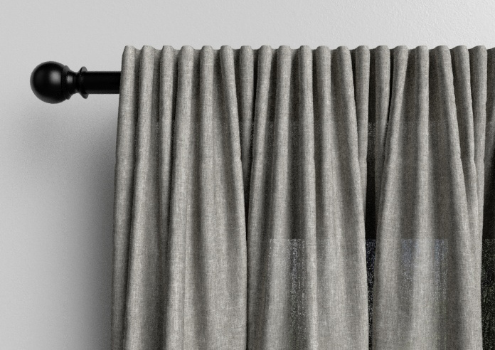 Pescara Voile, Fossil Grey - Made to Measure Curtains - Image 9